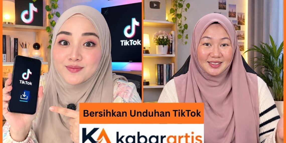 Bersihkan Unduhan TikTok